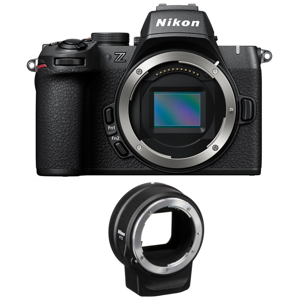 Nikon Z50 II + FTZ II mount adapter