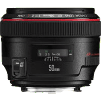 Canon EF 50mm f/1.2L USM