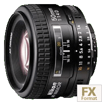 Nikon AF NIKKOR 50mm f/1.4D